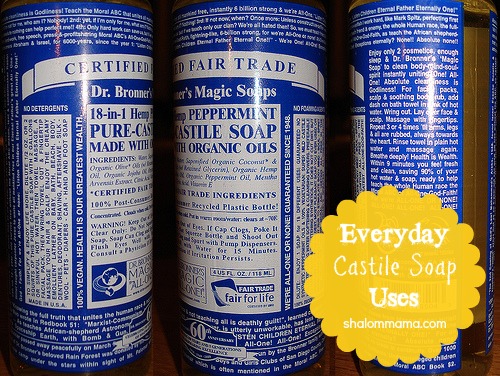 Everyday Castile Soap Uses