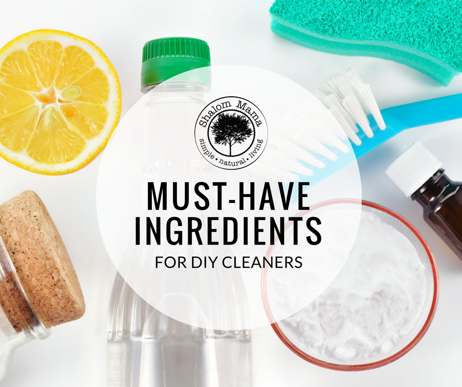 Must-Have Ingredients for DIY Cleaners