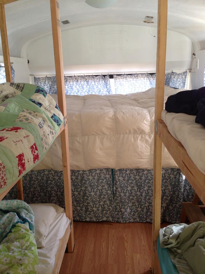 Big Family, Small Space: School Bus Update